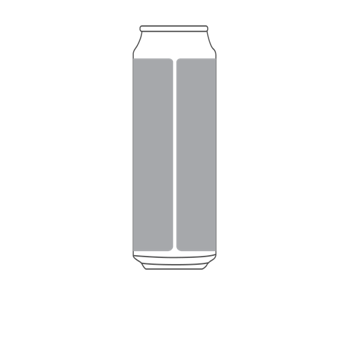 Show details for 355ml Sleek Can Label 5.437" x 7"